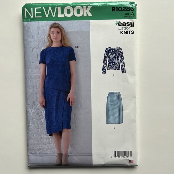 Lot of 4 Recent EASY SEWING PATTERNS New Look R10541 R10279 R10274 R 10286 - Picture 10 of 14